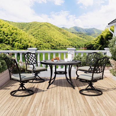 Ensemble repas extérieur pour 4 personnes L 48,03 po Sibyle