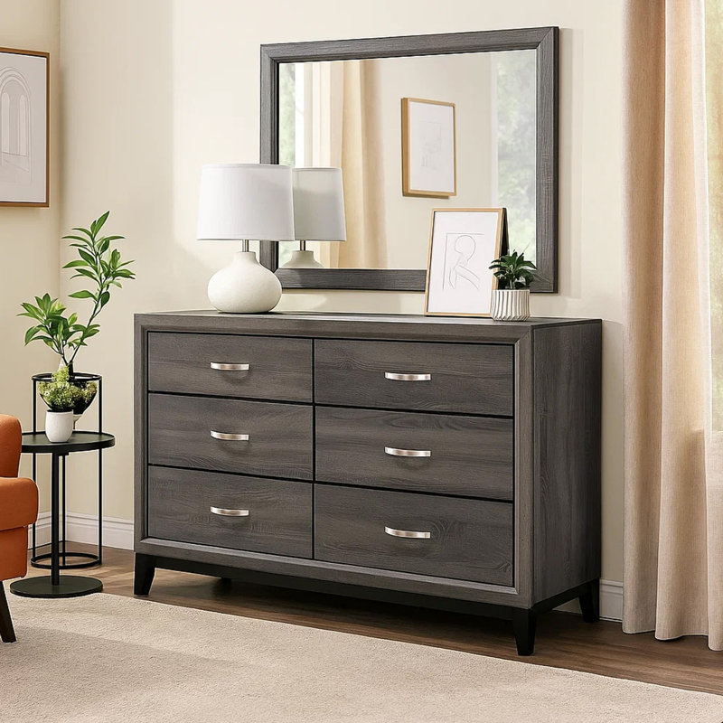 Commode 6 tiroirs Luzmar