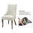 Belice Upholstered Linen Channel Tufted Dining Chair (set of 2)-1211114816
