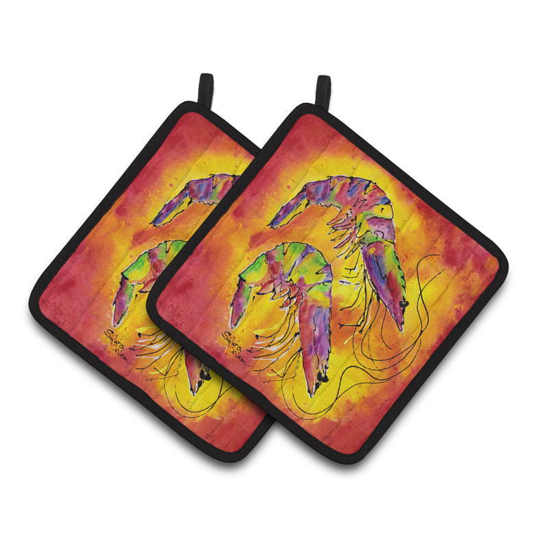 Longshore Tides Mercedes Polyester Potholder