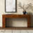 Betharose Burl Wood Console Table