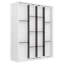 Grand lit escamotable rotatif avec supports de rangement cachés, lit mural multifonctionnel peu encombrant pour le bureau à domicile et les petites pièces-670325825