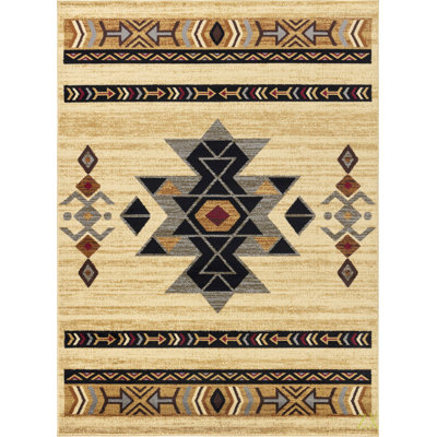 Tribes GC_YLS4006  2 Ft. 7 In. X 7 Ft. 3 In. Southwest Area Rug
