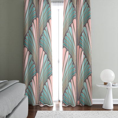 Semi Sheer Curtain Pair