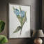 Blue Tulip Picks II, reproduction encadrée - bois massif 47863-1058843847