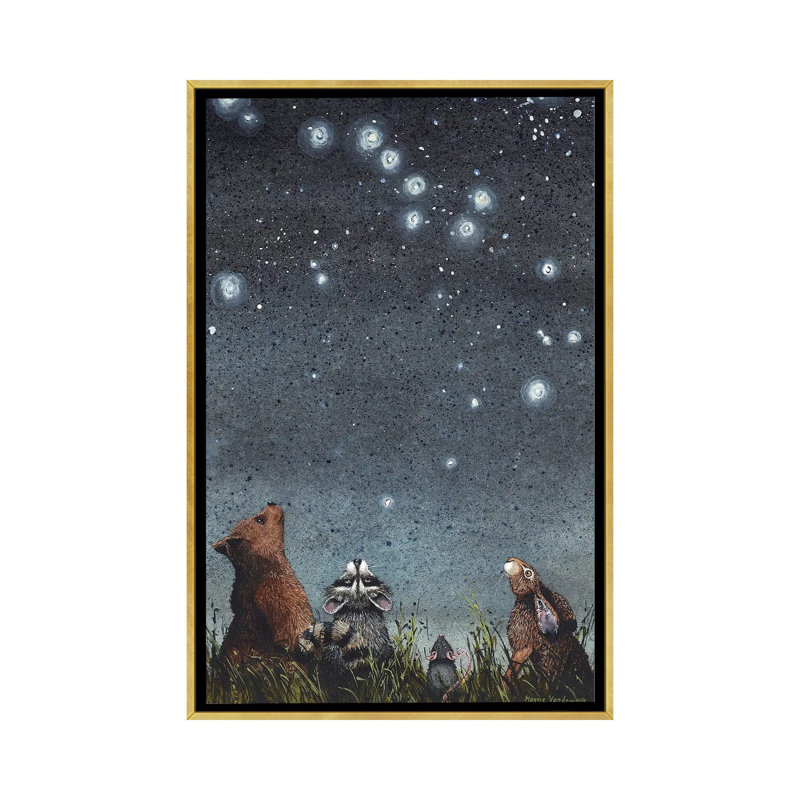 «Constellations» par Maggie Vandewalle - impression d'art graphique, H 40 po x l 26 po x P 1,5 po