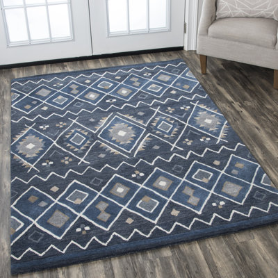 Nona Wool Geometric Indoor Rug
