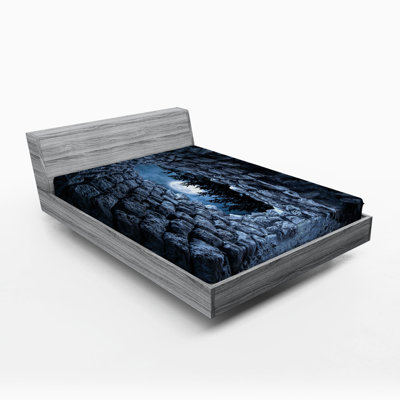 Gothic Microfiber Fitted Sheet