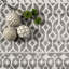 Tapis marocain Akimasa pour le salon, la chambre et la salle à manger, gris / ivoire-531106813