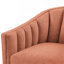 Fauteuil d'appoint pivotant à jupe-241993017