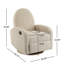 Fauteuil inclinable et pivotant 360 ° - amande-1968963696