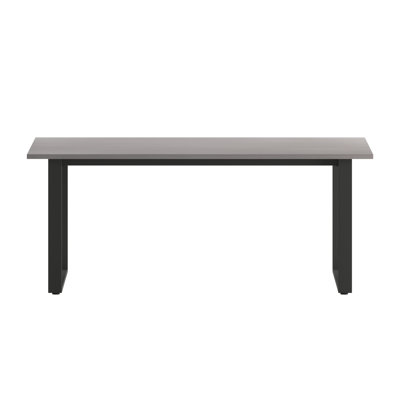 Corbin Rectangular Commercial Conference Table with Laminate Top and U-Frame Base by 17 Stories