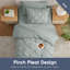 Ensemble d'édredon plissé avec draps Bed-in-a-Bag-103134075-103134074