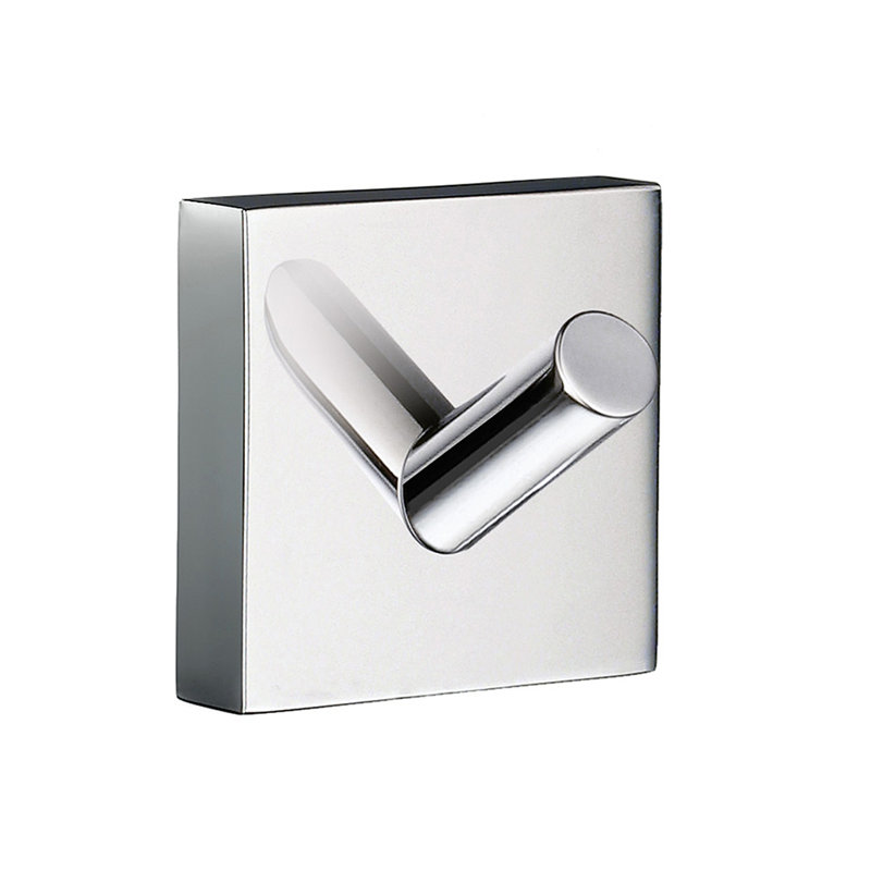 Wall Mounted Towel Hook, Polished Chrome