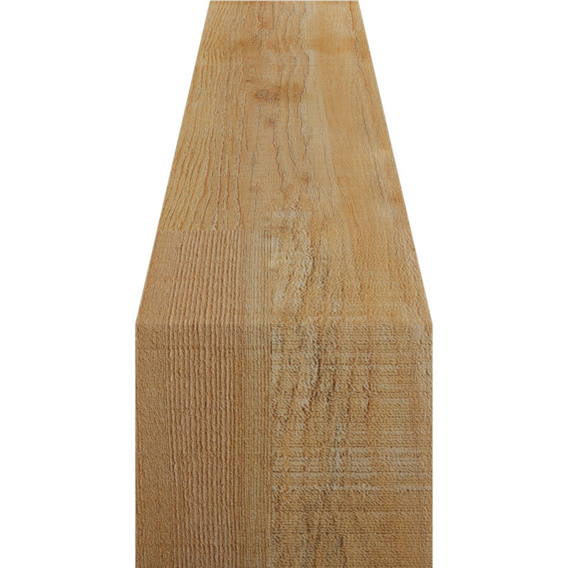 Attelle impériale du genou, Sapin de Douglas, Brute, H 16 po x l 6 po x P 16 po