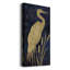 «Egret on Indigo I», reproduction d'art sur toile tendue-661795381
