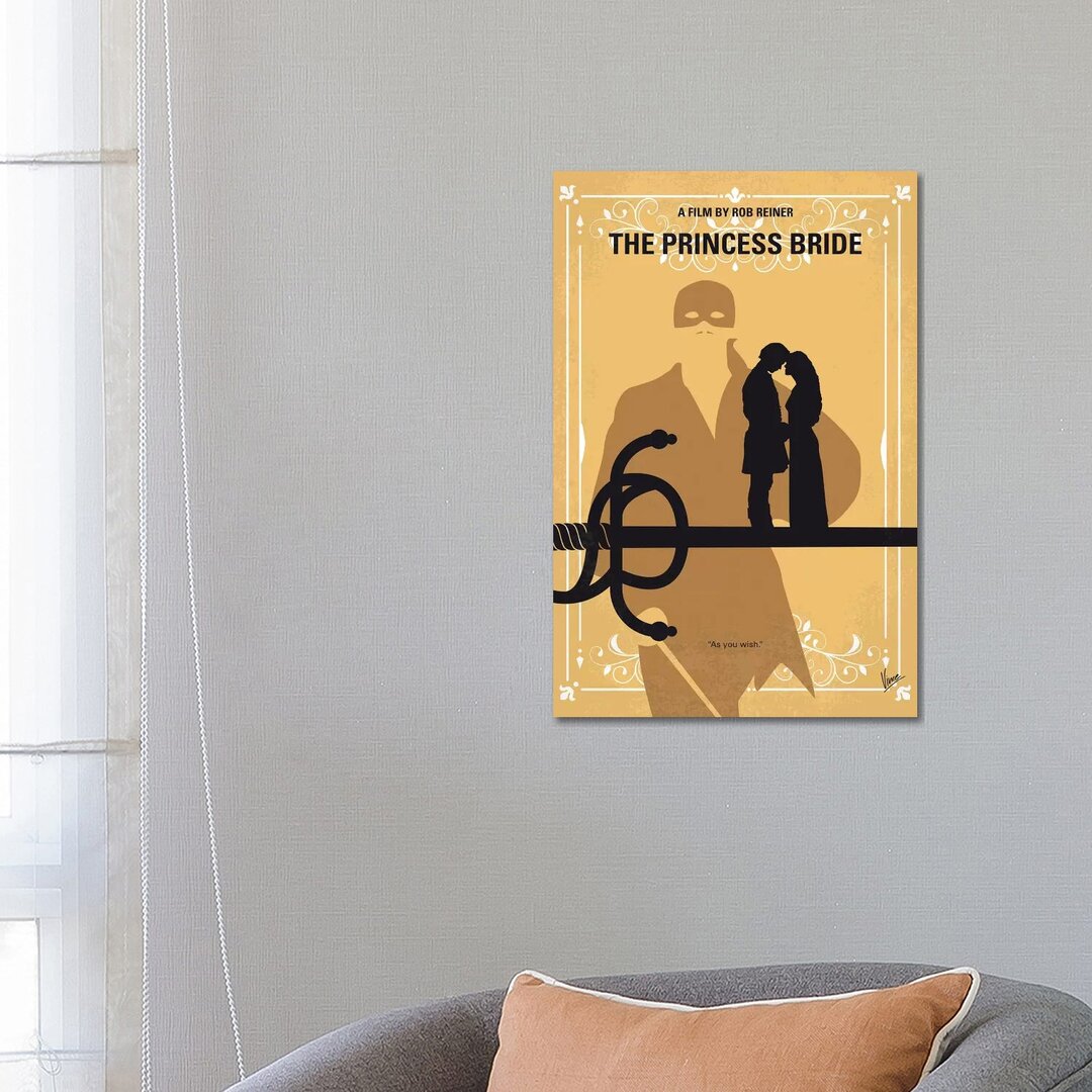 Leinwandbild The Princess Bride Minimal von Chungkong