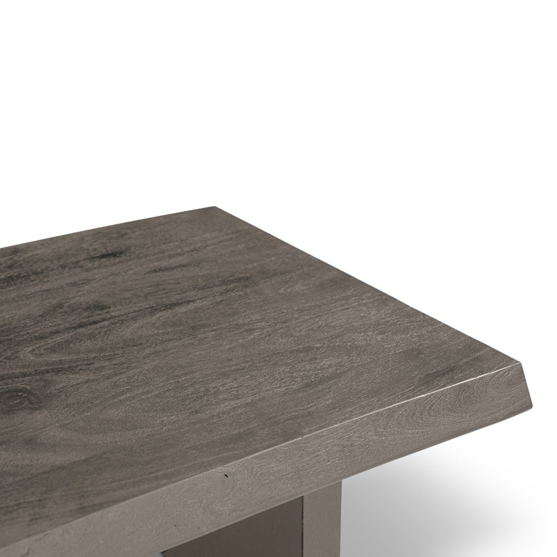Brooks Coffee Table, Sandblasted Gray