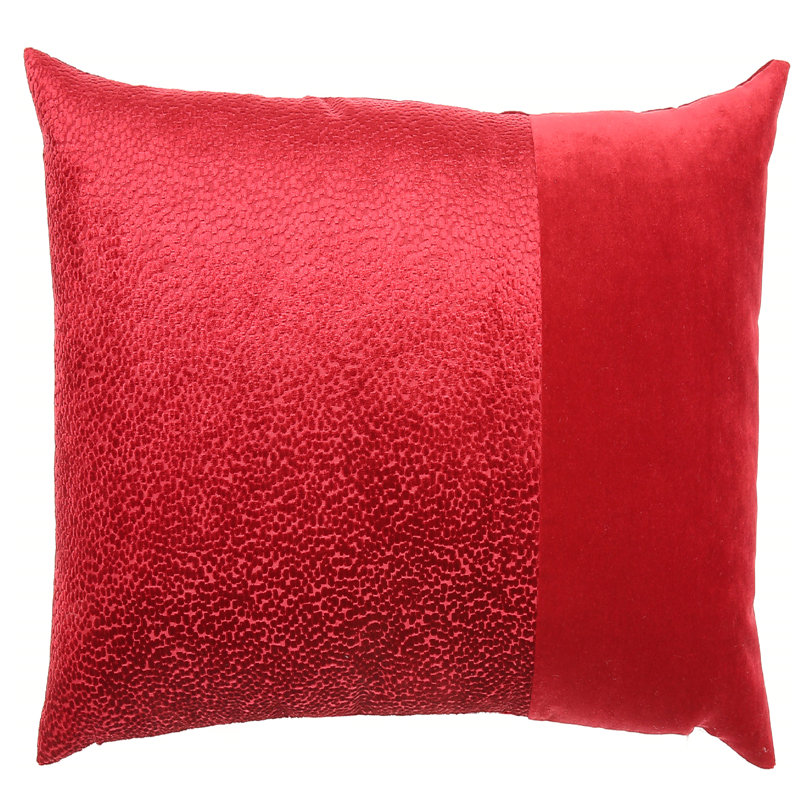 Wrap Beroun Feather Reversible Throw Pillow, 22" x 22"