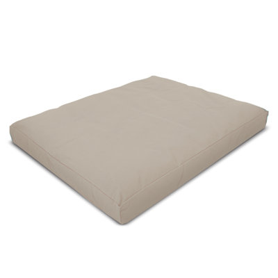 Natural Zabuton Meditation Cushion for Sitting on Floor, Yoga Cushion, Cotton Yoga Pillow, Zen Kneeling Prayer Pad- Standard or Premium