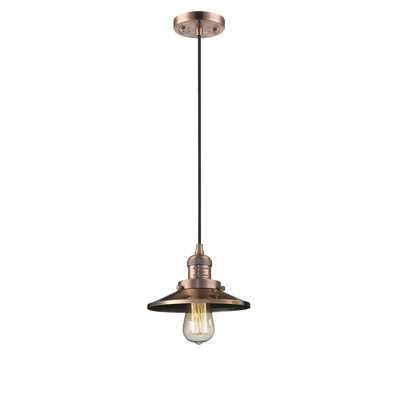 Luminaire suspendu conique à 1 lumière Gault