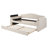 Beige Teddy Fleece Twin Daybed Bluetooth Trundle-1788579605-1788579608