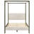 Upholstered Canopy Bed