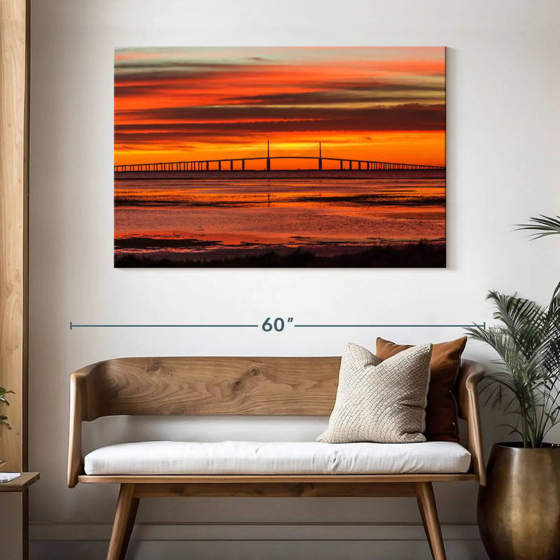 Lilie Sunshine Skyway Bridge Sunrise
