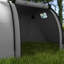 Outsunny 3-4 Man Camping Tent Tunnel Tent 3000mm Waterproof Grey