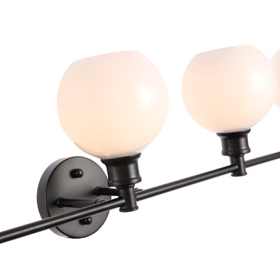 Drinkard Glass Metal Vanity Light