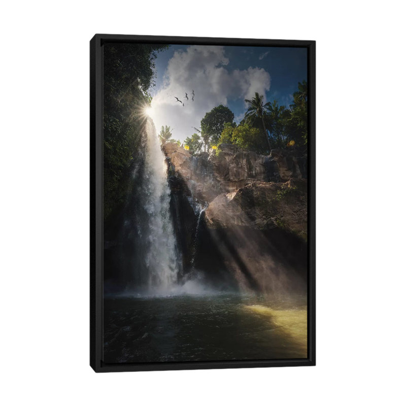 « blangsinga » par juan pablo de miguel, impression sur toile tendue, H 26 po x l 18 po x P 1,5 po, Toile avec cadre noir