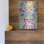 "Vase rouge de fleurs" par Linda Woods-1442838655