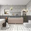 Meuble-lavabo double 83,5 po avec plateau en acrylique Maribell-1564546968