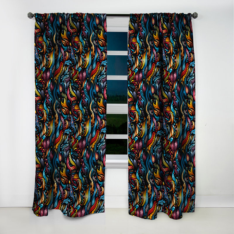 Motif bohémien tribal bohème Boho, L 52 po x L 84 po