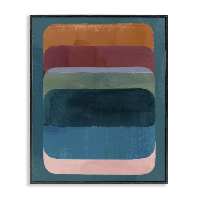 Art de giclée encadrée rustique d'inspiration rustique par Victoria Barnes, Giclée encadrée noir minuit, H 14 po x l 11 po