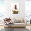 «Bathaign Llama», peinture sur toile à cadre flottant-58869356-58869364