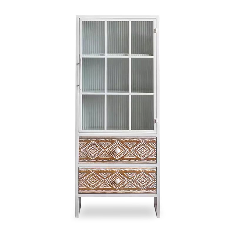 Commodes décoratives en fer forgé bohémien