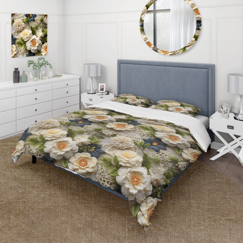 Ensemble de housse de couette Natily, Housse de couette pour très grand lit et 2 très