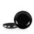 Solid Black Textured