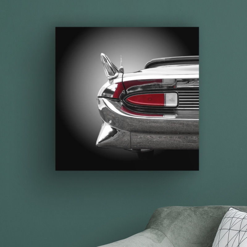 «Us Classic Car Premiere» par Bicate Gube, reproduction d'art graphique sur toile tendue, H 14 po x l 14 po x P 2 po