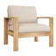 Ensemble de chaises d'extérieur avec coussins (ensemble de 2)