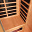 Hemlock Wood Low EMF FAR Infrared Sauna For Home Indoor With LED Control Panel