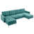 Velours vert est en rupture de stock