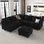 Canapé modulaire en L 7 pièces Allinson-101644912