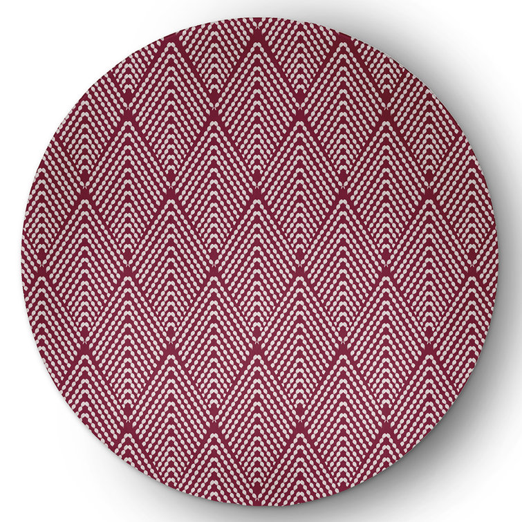 Chenille Geometric Indoor Rug