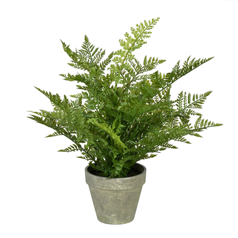 Fougère artificielle en pot