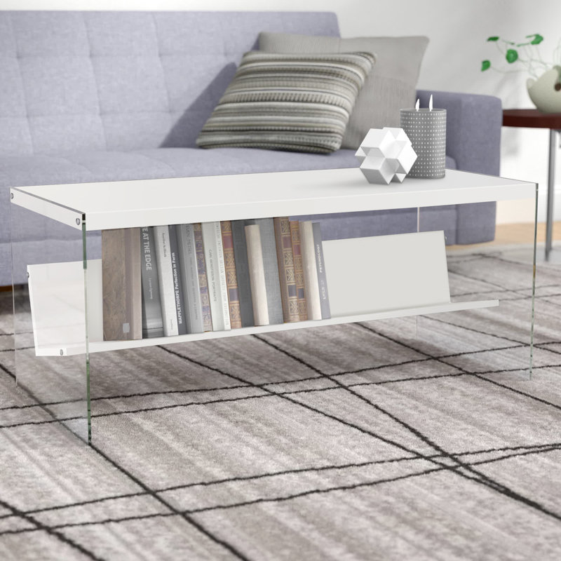 Allegonda Coffee Table, White