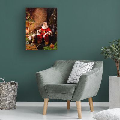 R.J. Art sur toile Mcdonald «Santas Treats»