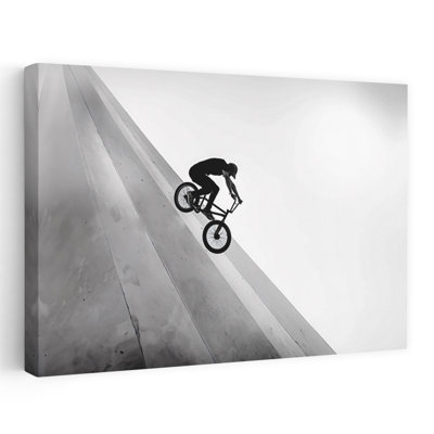 Art mural contemporain motard