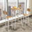 Varville 3-Piece Bar Table Set for 2, Small 2-Tier Round Bistro Pub Dining Table Set with Backrest-1647598809-1647598808-1647598815